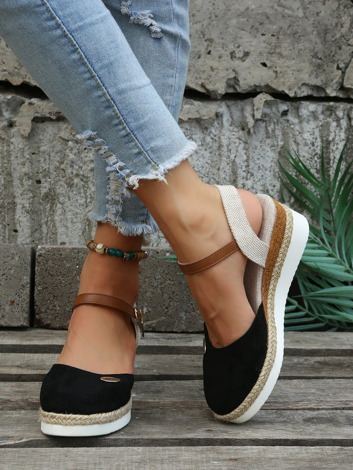 Ortopedyczne espadryle damskie z wygodnym dopasowaniem – stylowe buty z wysokiej jakości materiału 1