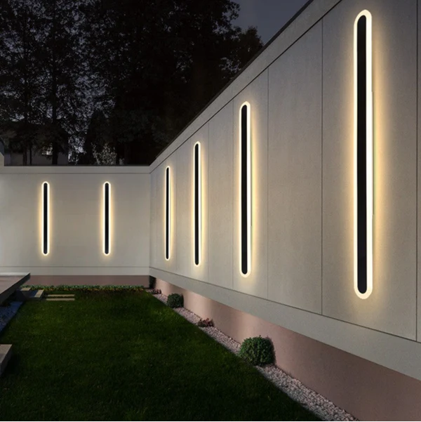 Lampa Zewnętrzna Nad Drzwi z Kutego Żelaza, Wodoodporna LED do Użytku na Dom, Nowoczesny Design IP65 3