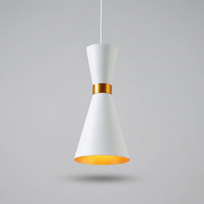 Lampa wisząca z regulowanym kablem w industrialnym stylu, z aluminiowym kloszem, idealna do salon 2