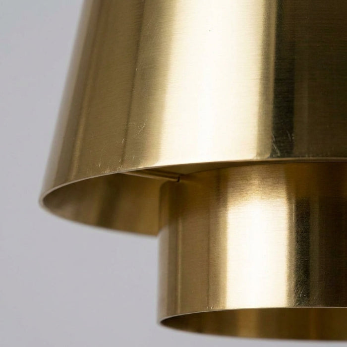 Lampa wisząca z regulowanym kablem, metalowa konstrukcja, ciepłe światło, idealna do salonu nad 3