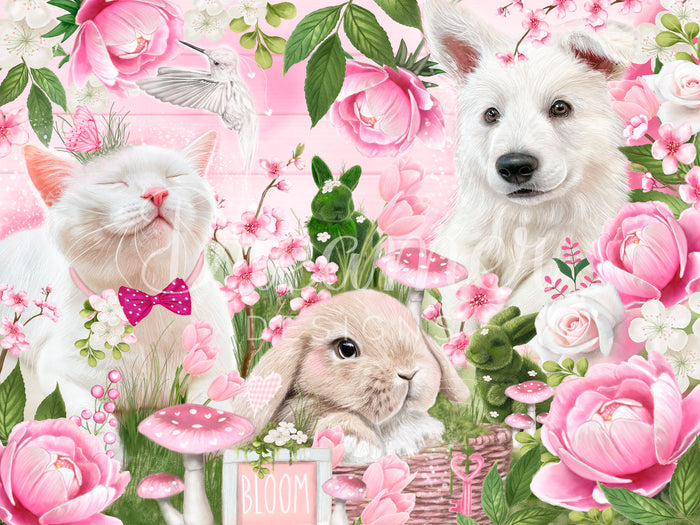 Pink Blossom Buddies