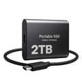 Przenośny Dysk SSD 1TB z interfejsem USB-C, oferujący szybki transfer danych do 1050 0