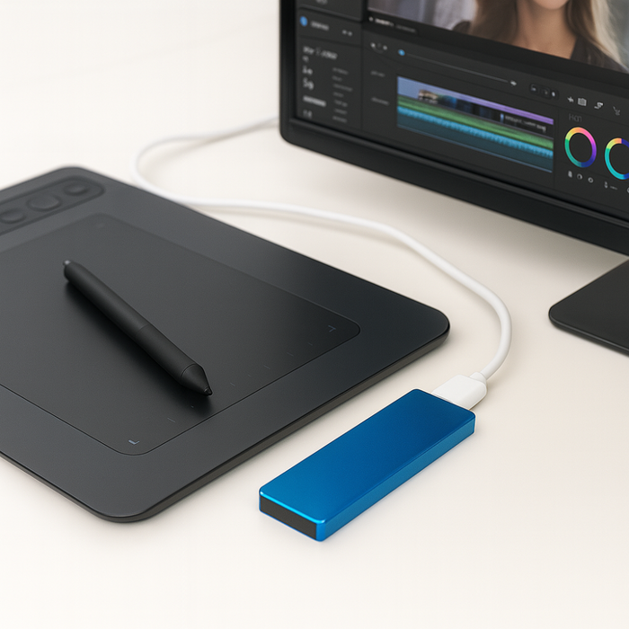 Przenośny zewnętrzny dysk SSD 1 TB – smukła konstrukcja z szybkim transferem danych USB do zdjęć i dokumentów 5