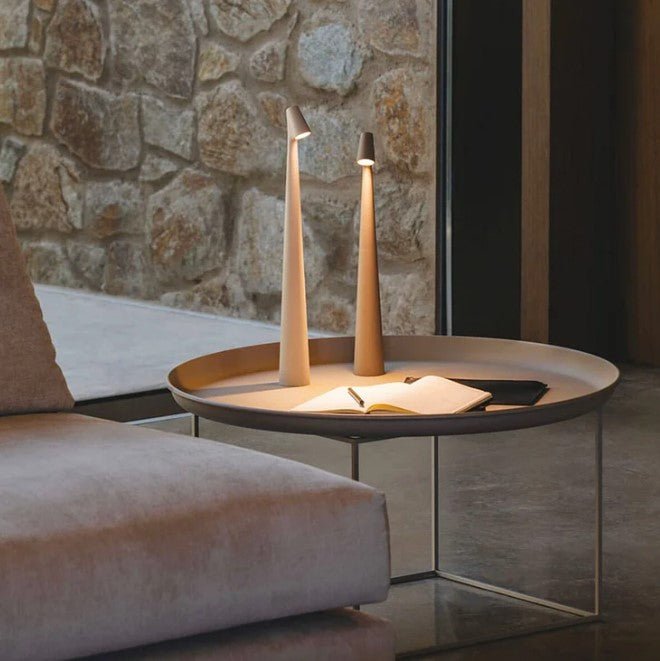 Przenośna Lampa Stołowa LED Bezprzewodowa z Regulacją Intensywności – Elegancki Design do Salonów i Sypialni 4