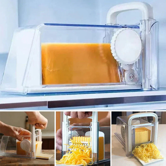 CheeseEase – Wielofunkcyjna krajalnica do sera na cienkie i grube plastry 1