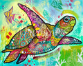 Psychedelic Sea Turtle