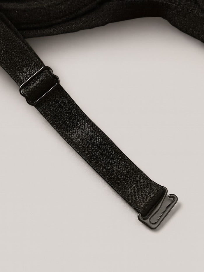 Push-up Biustonosz Bez Ramiączek - Niewidoczny Half Cup z Antypoślizgową Technologią 3