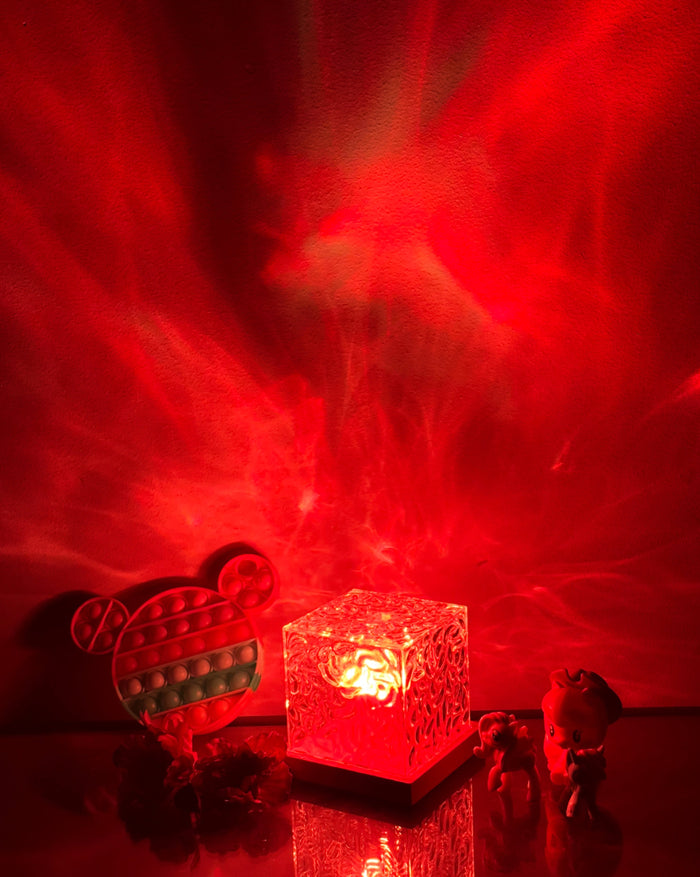 Lampa Qrismora z Efektem Zorzy Polarnej – Idealna do Relaksu i Inspiracji 3