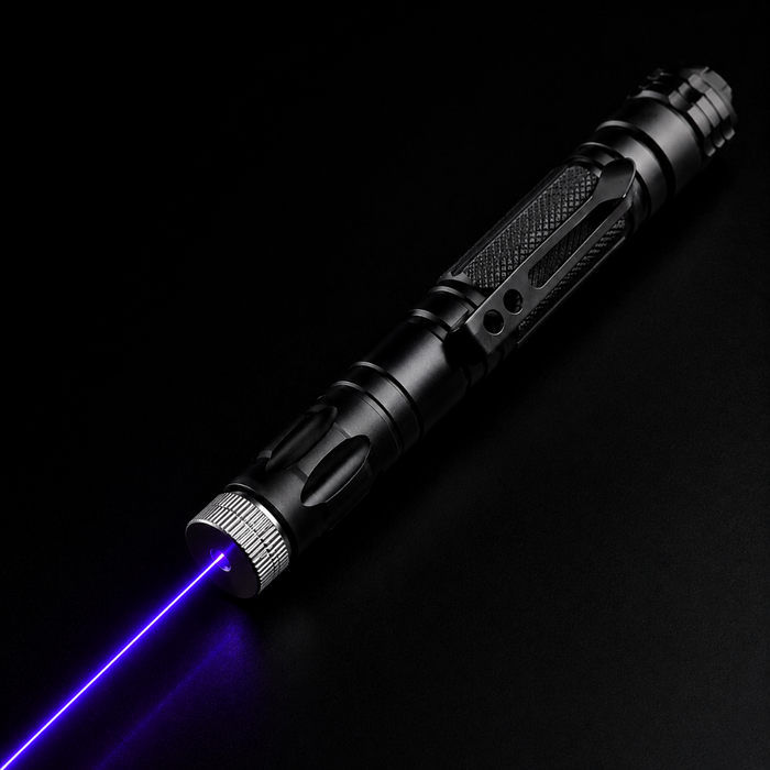 Akumulatorowy wskaźnik laserowy z regulacją ostrości – aluminiowa konstrukcja o dużym zasięgu 4