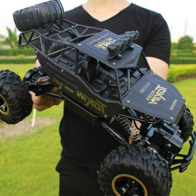 Zdalnie Sterowany Samochód Monster Truck 4x4 Rock Crawler z Antypoślizgowymi Kołami i Zasięgiem 50 m 0