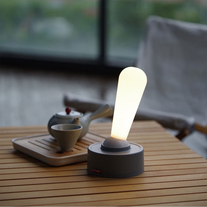 Lampa Stołowa Retro z Włącznikiem Dźwigniowym – Przenośna Lampa LED na Baterie do Salonów i Wnętrz 2