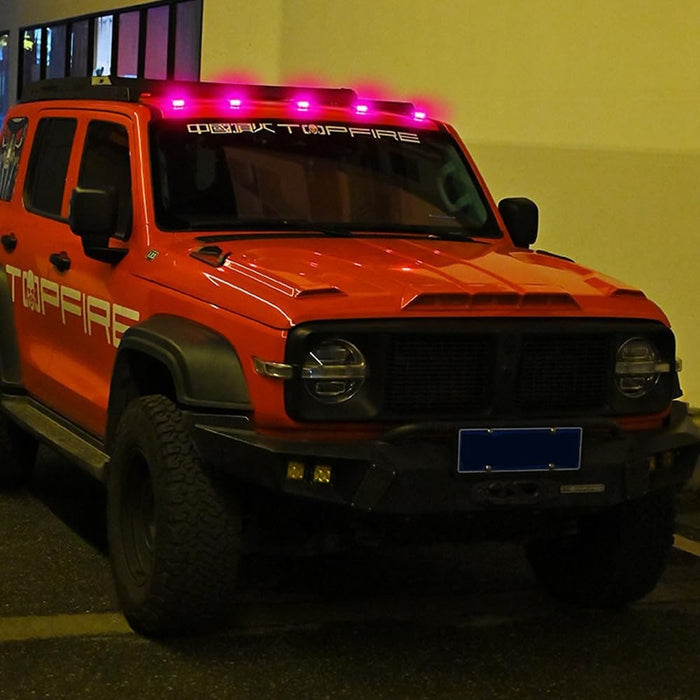 Lampy solarne Rock do ciężarówek z bezprzewodowym pilotem – ekologiczny montaż na klej 2