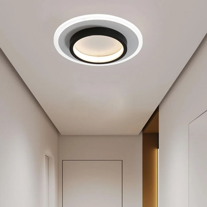 Okrągła Lampa Sufitowa LED 10W/20W do Sypialni i Salonu – Nowoczesny Design, Energooszczędna, 5 cm Wysokości 4
