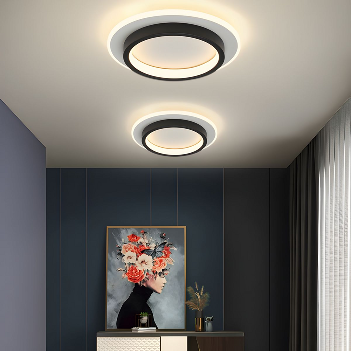Okrągła Lampa Sufitowa LED 10W/20W do Sypialni i Salonu – Nowoczesny Design, Energooszczędna, 5 cm Wysokości 8