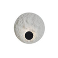 Okrągły Kinkiet LED Księżycowa Kula – Nowoczesny Kinkiet Ścienny do Sypialni i Salonu, Energooszczędny, 30 cm/50 cm 0