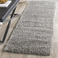 Safavieh California Premium Shag Collection SG151-7575 Silver Runner (2'3" x 9')