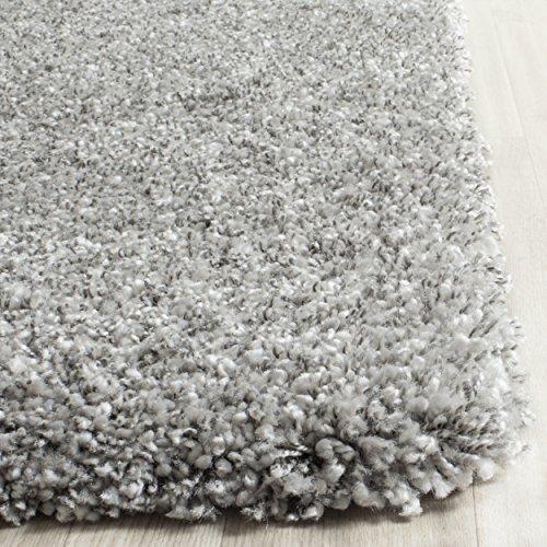 Safavieh California Premium Shag Collection SG151-7575 Silver Runner (2'3" x 9')