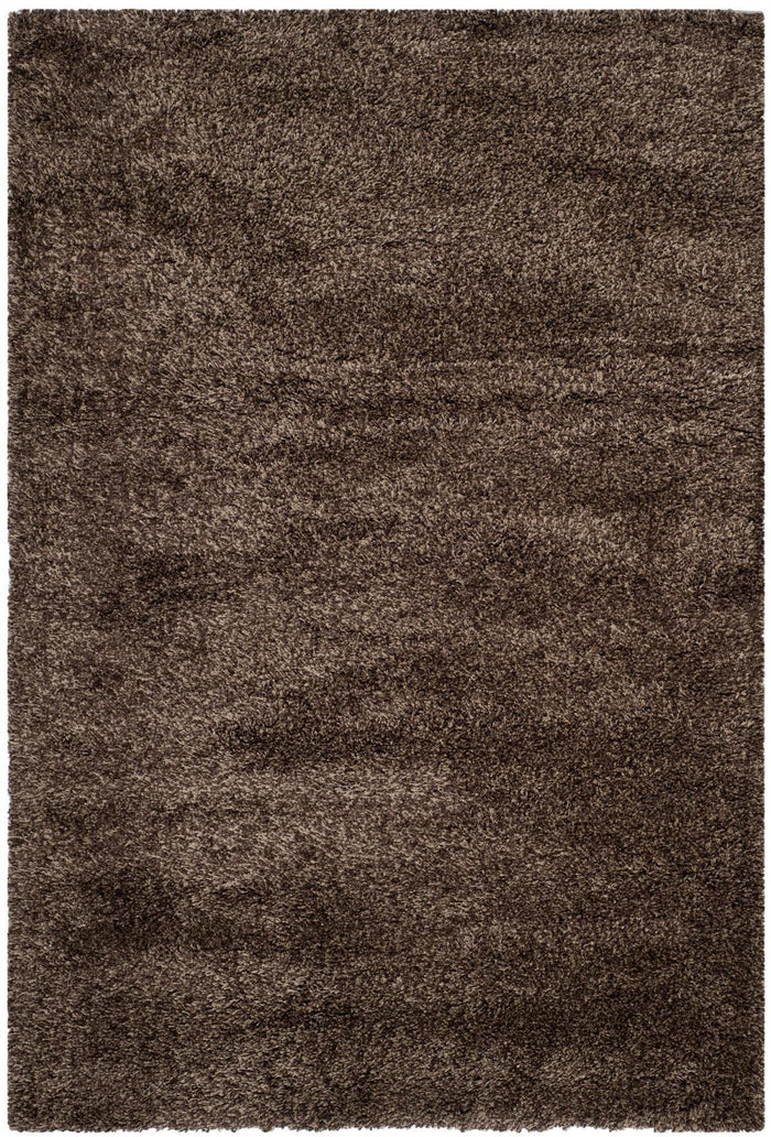 Safavieh California Premium Shag Collection SG151-8181 Mushroom Area Rug (6'7" x 9'6")