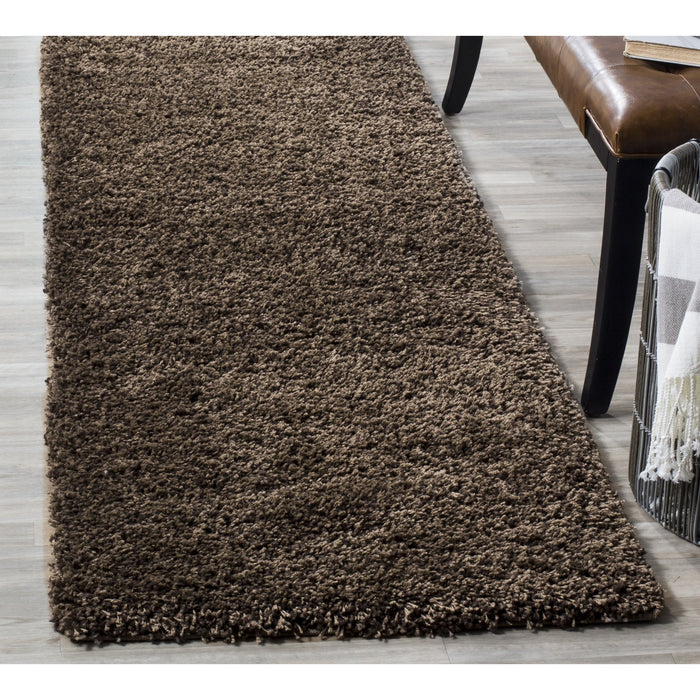 Safavieh California Premium Shag Collection SG151-8181 Mushroom Runner (2'3" x 9')