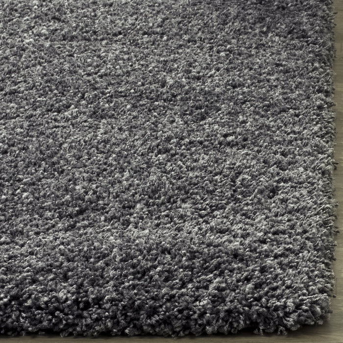 Safavieh California Premium Shag Collection SG151-8484 Dark Grey Area Rug (8'6" x 12')