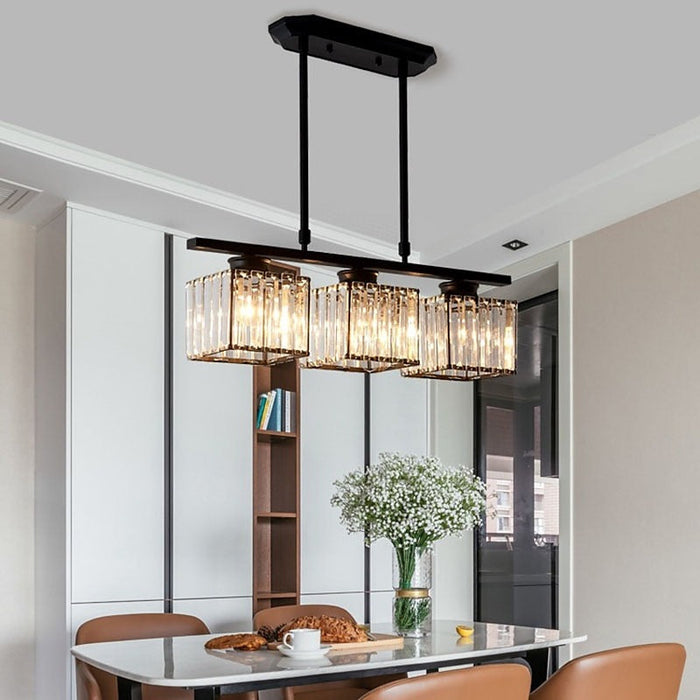 Skandynawska Lampa Wisząca z Wieloma Źródłami Światła – Minimalistyczny Design z Regulowaną Wysokością 2
