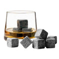 Zestaw Kamieni Chłodzących do Whisky z Naturalnego Steatytu – 6 Sztuk, Idealne do Chłodzenia Bez Rozcieńczania 0