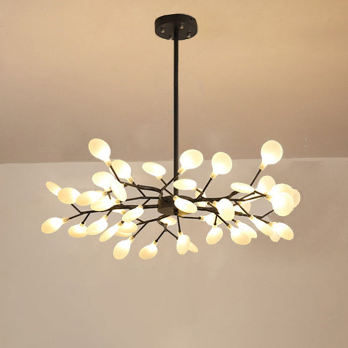 Lśniący Żyrandol Minimalistyczny do Salonu i Sypialni - Eleganckie Oświetlenie Akrylowe 70cm, 85cm, 114cm 0