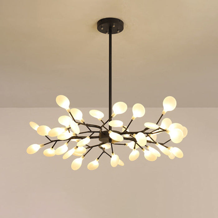 Lśniący Żyrandol Minimalistyczny do Salonu i Sypialni - Eleganckie Oświetlenie Akrylowe 70cm, 85cm, 114cm 7