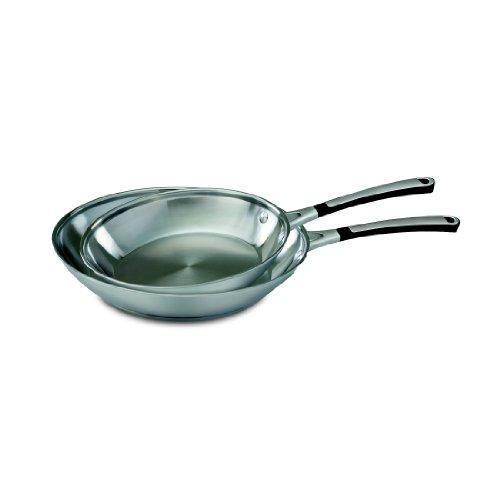 Simply Calphalon 1757697 Stainless Steel 10 piece Cookware Set, Silver