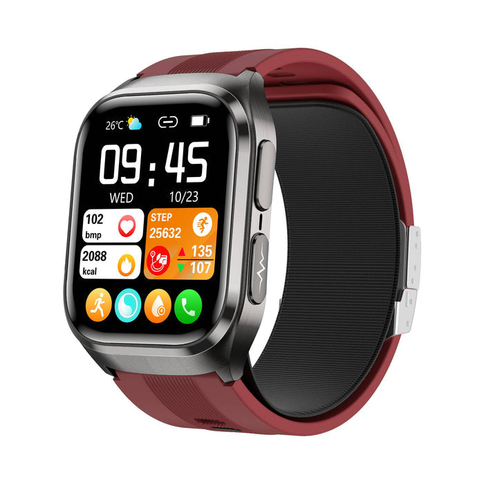 Smartwatch z ciśnieniomierzem i poduszką powietrzną oraz monitorowaniem stanu zdrowia – 2,06-calowy ekran AMOLED 2
