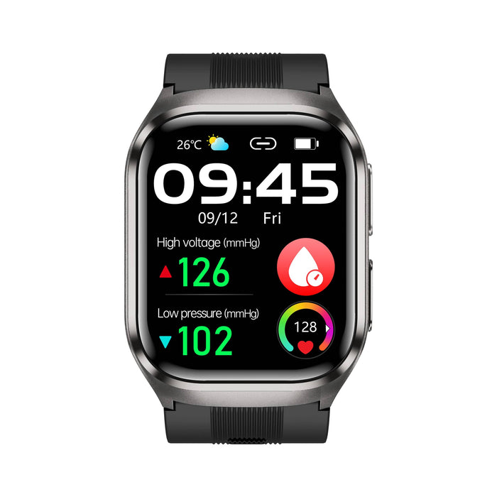 Smartwatch z ciśnieniomierzem i poduszką powietrzną oraz monitorowaniem stanu zdrowia – 2,06-calowy ekran AMOLED 3