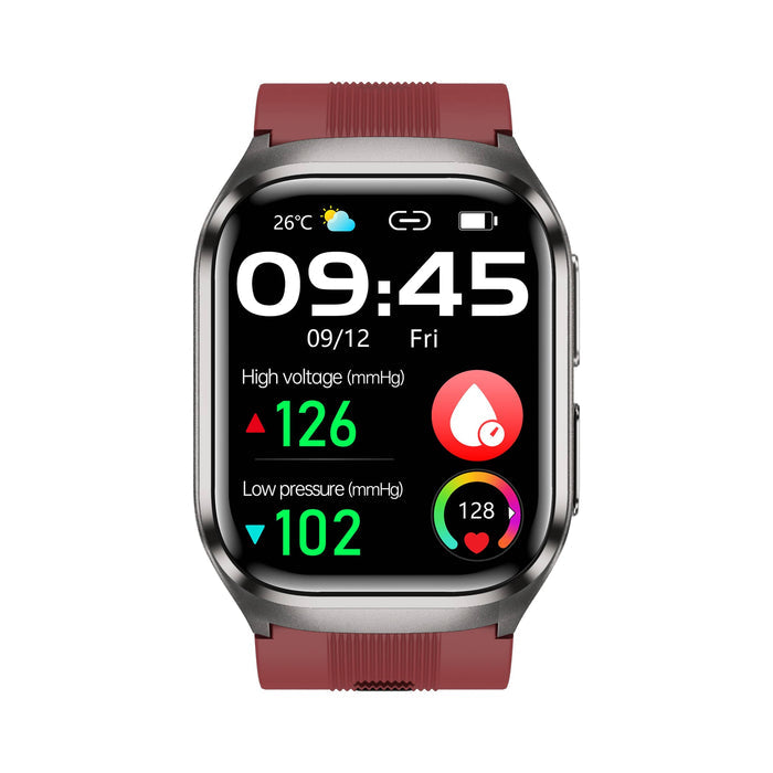 Smartwatch z ciśnieniomierzem i poduszką powietrzną oraz monitorowaniem stanu zdrowia – 2,06-calowy ekran AMOLED 5