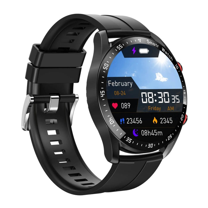 Smartwatch z EKG i monitorem tętna – wodoodporna konstrukcja i ekran dotykowy HD – lekki i wygodny w noszeniu 1