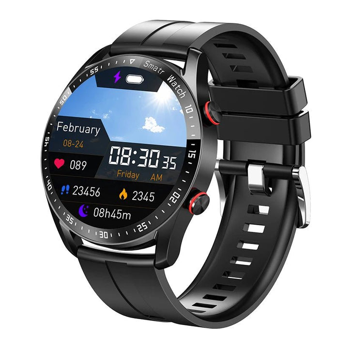 Smartwatch z EKG i monitorem tętna – wodoodporna konstrukcja i ekran dotykowy HD – lekki i wygodny w noszeniu 3