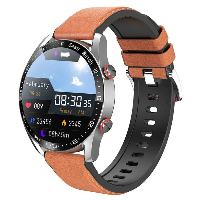 Smartwatch z EKG i monitorem tętna – wodoodporna konstrukcja i ekran dotykowy HD – lekki i wygodny w noszeniu 5
