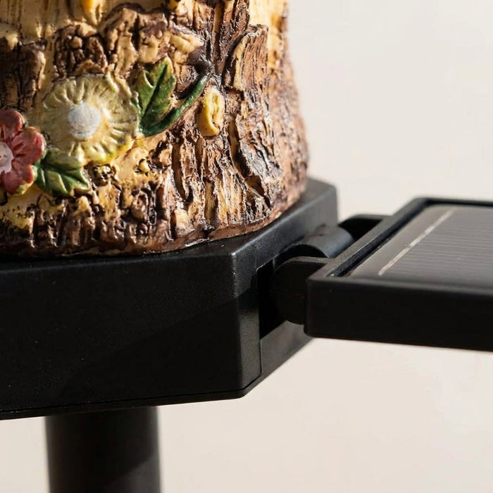 Lampa ogrodowa LED solarna z motywem zwierzęcym, odporna na warunki atmosferyczne, idealna do 3