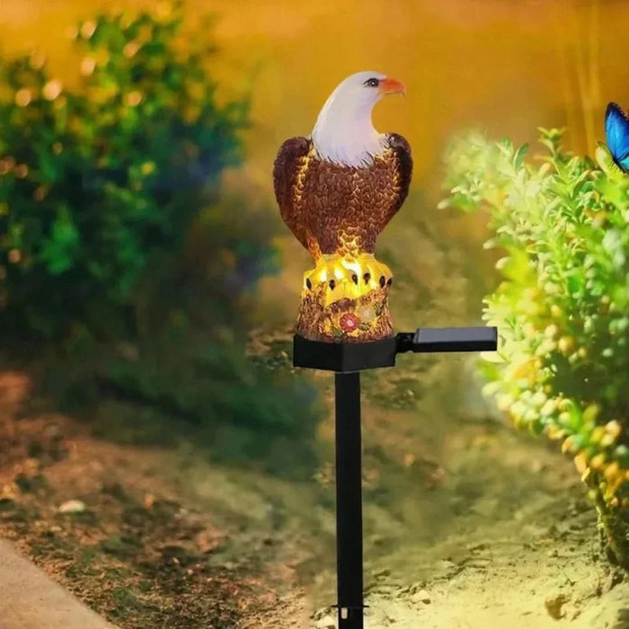 Lampa ogrodowa LED solarna z motywem zwierzęcym, odporna na warunki atmosferyczne, idealna do 4