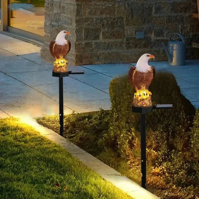 Lampa ogrodowa LED solarna z motywem zwierzęcym, odporna na warunki atmosferyczne, idealna do 6