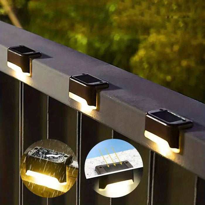 Kinkiet Ogrodowy Solarne LED, Bezprzewodowy, Automatyczne Oświetlenie Zewnętrzne, Wodoodporny, Ciepłe Światło IP65 0