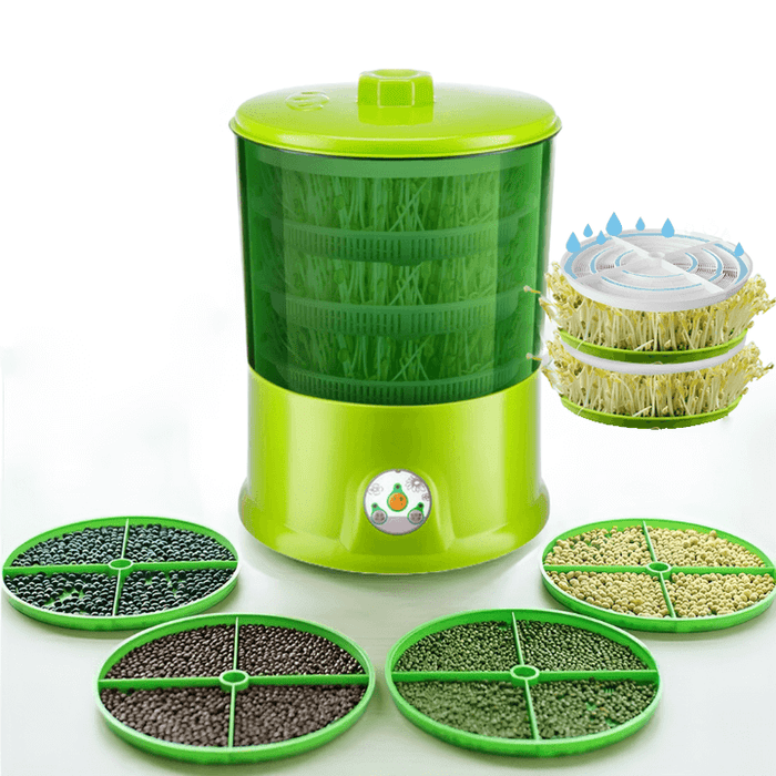 SproutMaster - Wydajny zestaw do uprawy kiełków - Łatwa uprawa kiełków 0