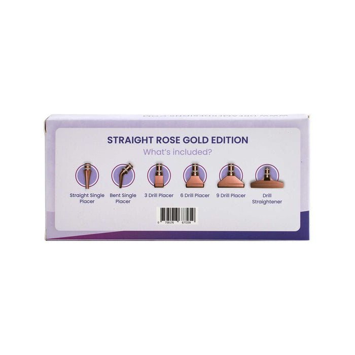 Stainless Tip Set - Straight Rose Gold Edition
