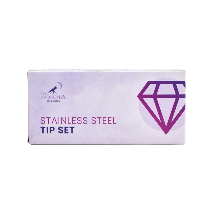 Stainless Tip Set - Straight Rose Gold Edition