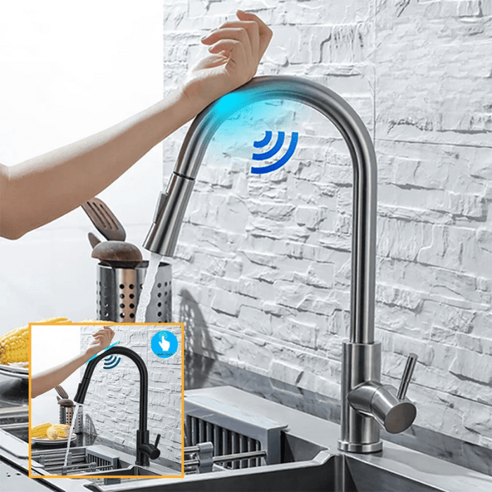SmartNickelFlow | Zaawansowana technologicznie bateria kuchenna zapewniająca nowoczesny komfort 1
