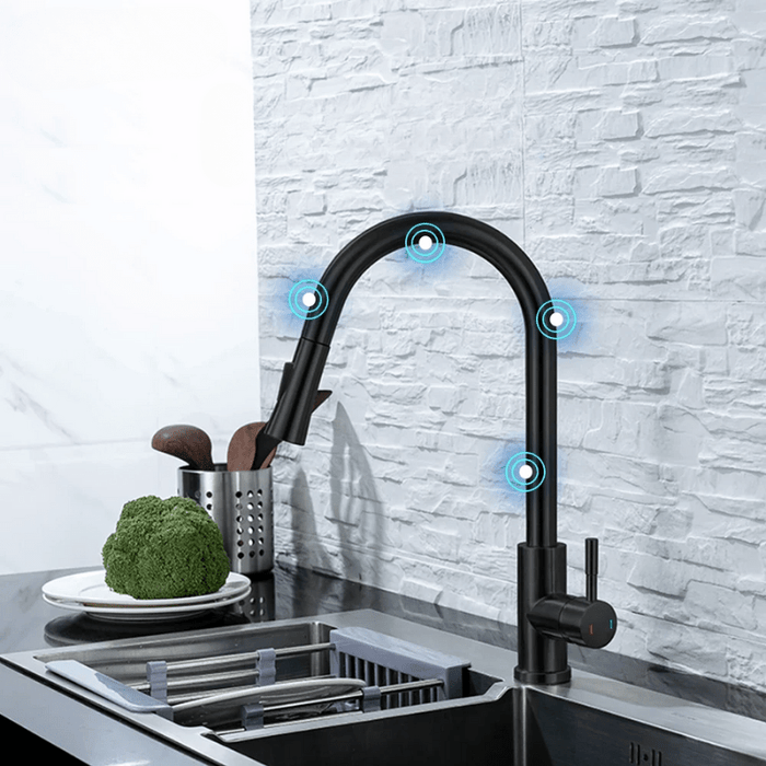 SmartNickelFlow | Zaawansowana technologicznie bateria kuchenna zapewniająca nowoczesny komfort 2