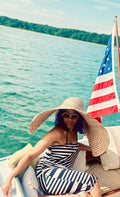 THE AYO FULANI RAFFIA SUNBLOCKER