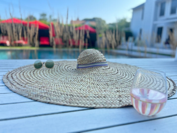 THE AYO FULANI RAFFIA SUNBLOCKER