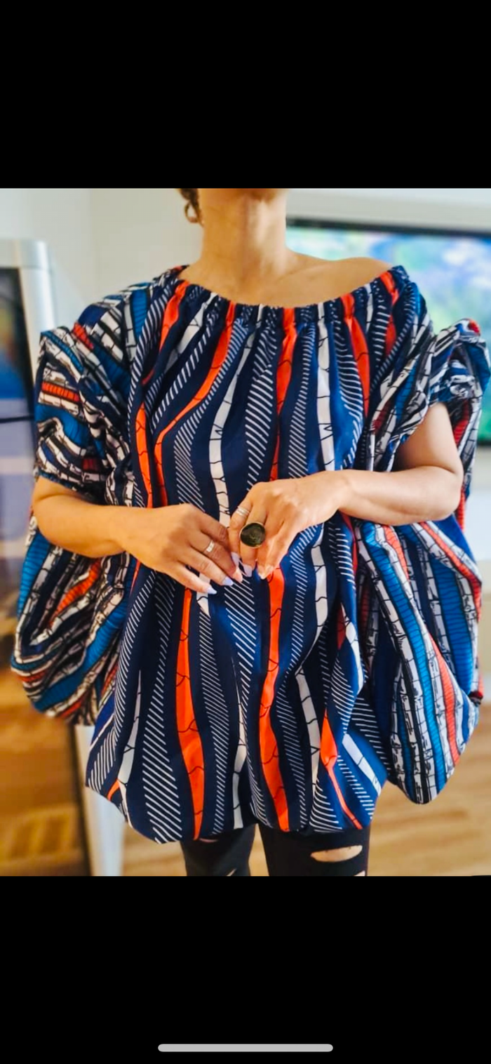 Tulip Dress-Blouse Combo in Cabo Print