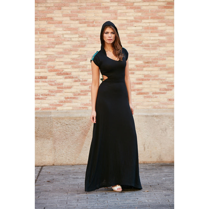 UBER HOODED DRESS