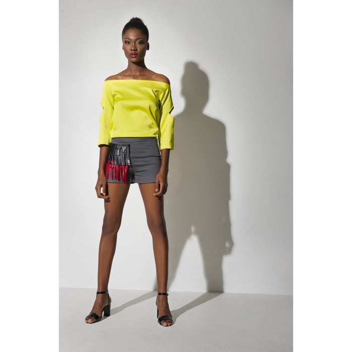 Uju Off-shoulder Blouse
