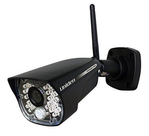 Uniden UDR780HD DIY Security 7" LCD Monitor with 2 1080p HD Cameras, Black